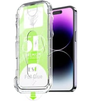 iPhone 17 Pro Max/iPhone 18 Pro Max Uyumlu Ekran Koruyucu - Otomatik Hizalama Özellikli Ekstra Güçlendirilmiş Tam Koruma Pürüzsüz Lazer Kesim Premium Kırılmaz Cam
