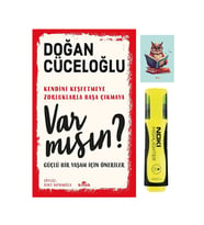 Var Mısın? - Doğan Cüceloğlu - Kronik Kitap - 9786057635839 Sarı Fosforlu Kalem - Not Defterli Seti