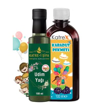 C Vitaminli Karmaürver Destekli Karadut Pekmezi Karışımı + Çocuklar için UDİM Yağı