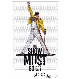 Queen Freddie Mercuryy Puzzle 240 Parça Yapboz