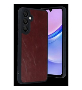 Galaxy A57 5G Aras Deri Kapak - Bordo