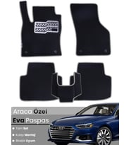 AUDİ A4 SEDAN (2016-2024) Uyumlu EVA Paspas Tam Set–Araca Özel,Su Geçirmez,Kolay Montaj