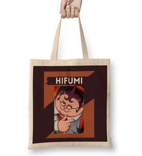 Hifumi Danganronpa Bez Çanta Uzun Saplı