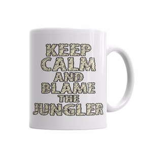 Keep Calm And Blame The Jungler Kupa Bardak Porselen