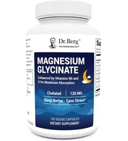 Dr.Berg Magnesium Glycinate with Naturally Sourced Vitamin D3 150 kapsül