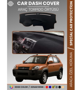 HYUNDAİ TUCSON (2004-2009) Torpido Örtüsü Ön Göğüs Koruma Torpido Koruma Çatlamayı Engeller Tam Uyum