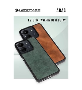 Oppo Reno 11f Kılıf Aras Deri Kapak - Lacivert
