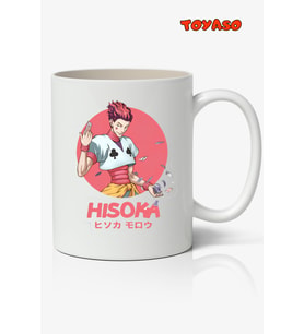 Hunter x Hunter Hisoka Anime Temalı Beyaz Kupa Bardak Sevgiliye Arkadaşa Hediye