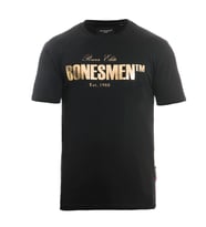 Bonesmen Yuvarlak Yaka T-shirt "ALTIN KAPSUL" (Siyah)