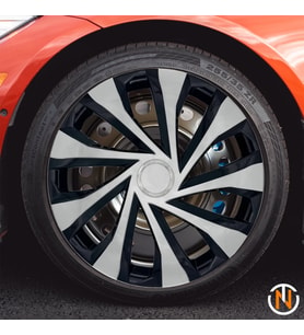 Hyundai S-Coupe 15 İnç Jant Kapağı (Takım) Siyah Gri C123