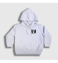 Presmono Unisex Çocuk Beyaz UA Anime Boku No Hero Academia Kapüşonlu Sweatshirt 235027tt (Beyaz)
