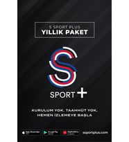 S Sport Plus 12 Aylık - 1 Yıllık Paket (Siyah)