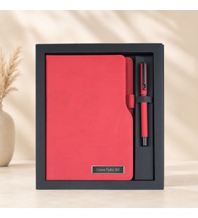 Kişiye Özel Vip Defter Ajanda Kalem Seti