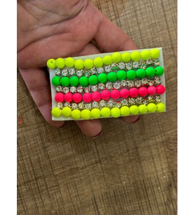 9X5 CM BONCUK ZİRKON TAŞ İŞLEME APLİKE RENKLİ ARMA YAMA HOBİ AKSESUARI
