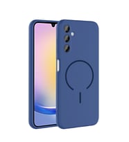 Samsung Galaxy A15 Uyumlu Kılıf M-safe Şarj Özellikli Zore Meta Kapak