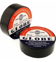 GLOBE İZOLE ELEKTRİK BANT SİYAH (Karışık)
