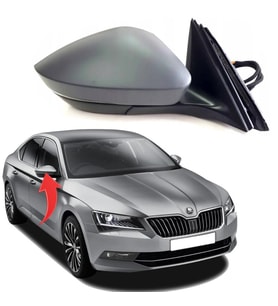 Skoda Superb Sağ Ayna Komple Hafıza+Katlanır 2016-2019 3V1857508F