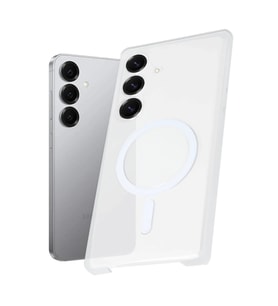 Pilelistore   Samsung Galaxy S25 Plus Kılıf PC Zara Magsafe Şeffaf Kılıf - Şeffaf