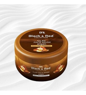Black Red Face Mask Arganlı 400 ML
