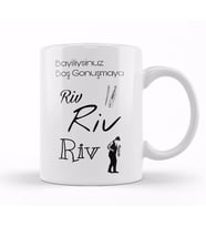 Rivrivriv Bayiliysinuz Boş Gonuşmaya Karadeniz Kupa Bardak Porselen