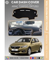PEUGEOT 301 (2012-2024) Torpido Örtüsü Ön Göğüs Koruma Torpido Koruma Birebir Uyum Kaymaz Özel Kesim