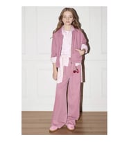 Defacto Wıde Leg Tencel Pembe Kız Çocuk Pantolon G6368A8/PN429