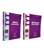 Karekök Yayınları TYT Kimya ve Biyoloji Soru Bankası Seti 2 Kitap