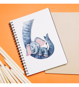 Bebek Tasarımlı Defter