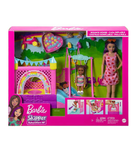 HHB67 Barbie Bebek Bakıcısı Skipper Oyun Evi Seti