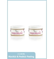 The Touch by Seda Altın 2 x 250 ML Manikür & Pedikür Peeling