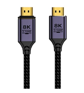 Northcity 8K HDMI 2.1 Kablo - 1m Mıknatıslı Kalkanlı 48Gbps Ultra HD