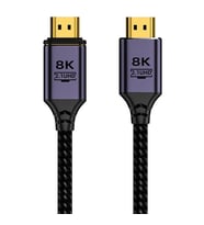 Northcity 8K HDMI 2.1 Kablo - 1m Mıknatıslı Kalkanlı 48Gbps Ultra HD