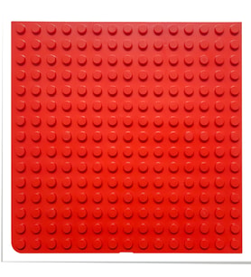LegoDuploUyumlu Büyük Zemin Kırmızı