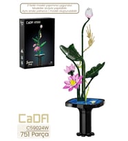 CADA Artizan Summer C59024W Dekoratif ve Koleksiyonluk Çiçek Modeli 751 Parça FFC59024W