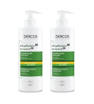 Vichy Dercos Kepeğe Karşı Etkili Bakım Kuru Saç Derisi Şampuanı 390 ml  x 2