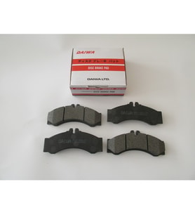 VOLKSWAGEN VOLT- LT35/LT46- 96/07; ARKA FREN BALATASI (KABLOSUZ)(DİSK)(164,2X72X19,5) (BRAMAX) A0044