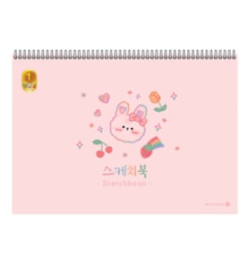 Morning Glory 1500 Sketch Book 24,7x34,6 cm Pembe Tavşan 15001-89684
