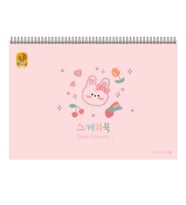 Morning Glory 1500 Sketch Book 24,7x34,6 cm Pembe Tavşan 15001-89684