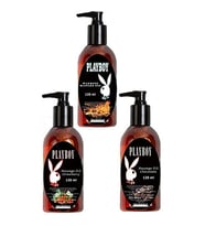 3 Adet Playboy Çilek Aromalı Kokulu Ve Isıtıcılı Rahatlatıcılı Erotik Masaj Yağı