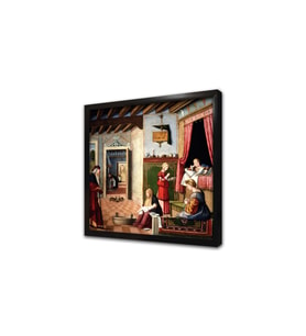 Piero Della Francesca Çerçeveli Mdf Tablo