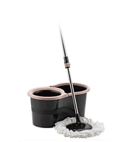 Sillgech 360 Smart Mop Jr. Black Siyah Temizlik Paspas Seti Pembe