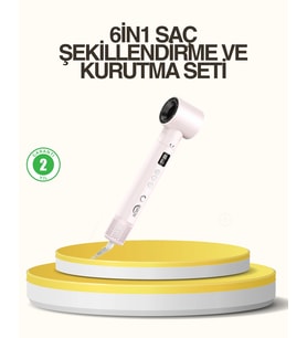 Mulvxkrg Krg02 Motorlu Lcd Ekranlı Saç Şekillendirme Seti (Mulvix)