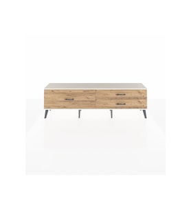 Arges TV Ünitesi 3 Çekmeceli  176x30x51 Antrasit-Aytaşı/Çam