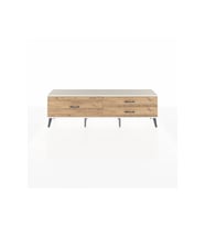Arges TV Ünitesi 3 Çekmeceli  176x30x51 Antrasit-Aytaşı/Çam