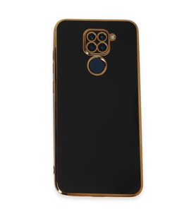 Xiaomi Redmi Note 9 Kılıf Volet Silikon - Siyah