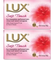 Lux Sabun 80GR Soft Touch (Yumuşak Dokunuş) (2 Li Set)