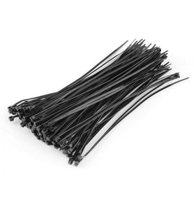 Plastik Kablo Bağı Siyah 200x2,5mm (100Adet)