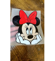 18X14 CM ÜTÜ İLE YAPIŞAN MİCKEY MAUSE TRANSFER BASKI ARMA TİŞÖRT BASKI