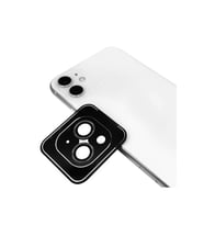 Apple iPhone 11 Uyumlu Zore CL-09 Kamera Lens Koruyucu (Koyu Gri)