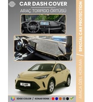 Toyota CHR (2024+) Torpido Örtüsü Ön Göğüs Halısı Torpido Koruma Tam Uyum Çatlamayı Önler Kaymaz